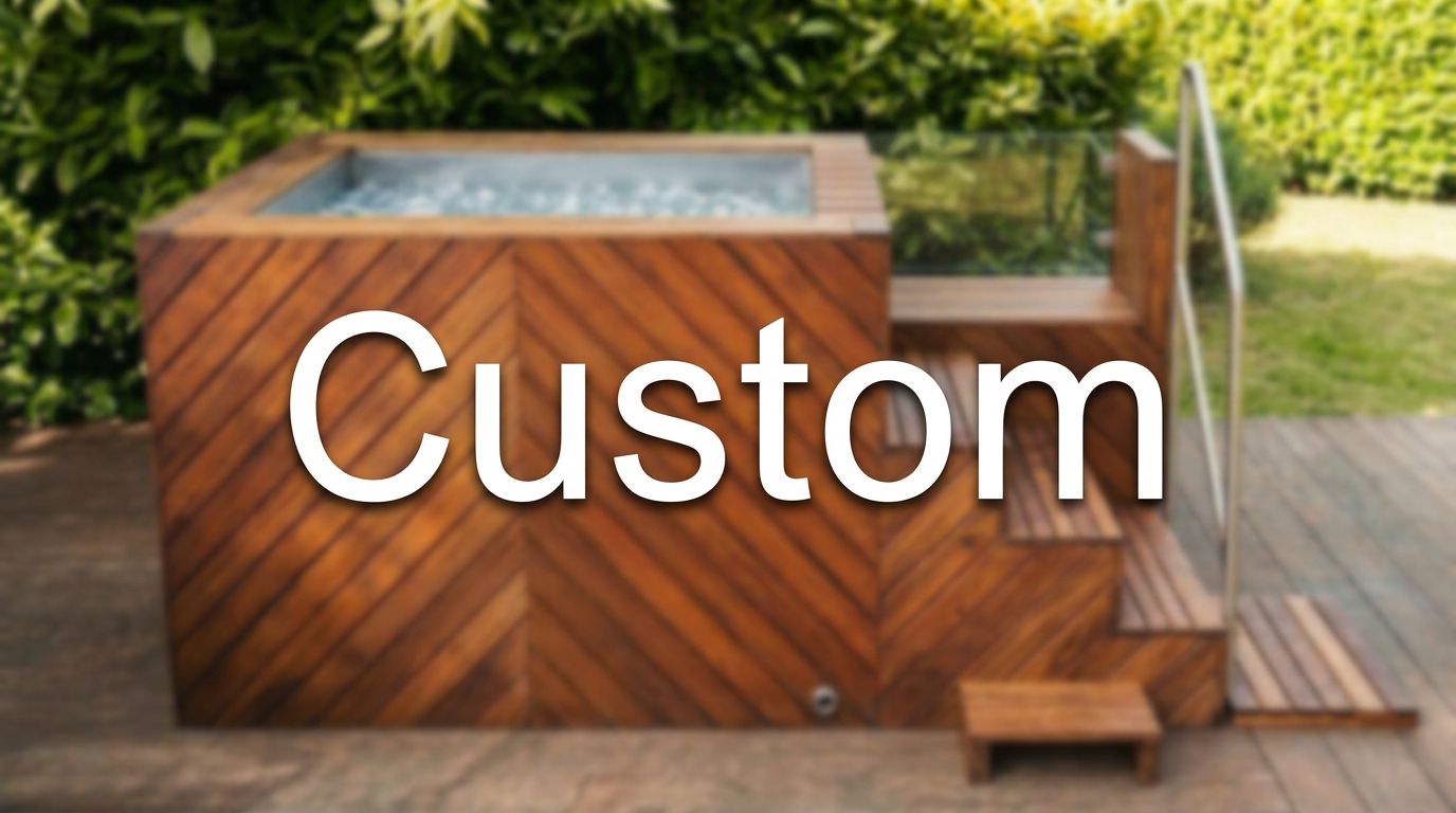 Custom Ice Bath by Aeōn Wellness